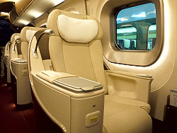 グランクラスの座席(シート)